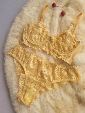 Conjunto Lingerie Renda Sedução