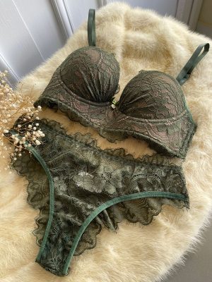 Conjunto Lingerie Renda Sedução